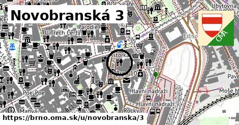 Novobranská 3, Brno