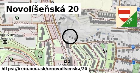 Novolíšeňská 20, Brno