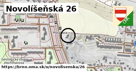 Novolíšeňská 26, Brno