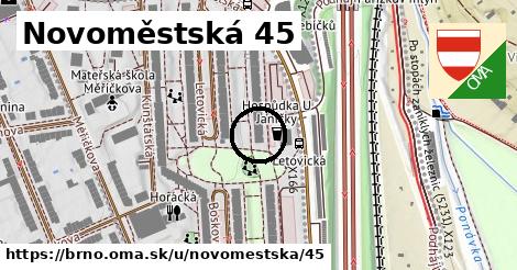 Novoměstská 45, Brno