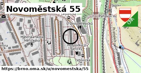 Novoměstská 55, Brno