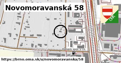 Novomoravanská 58, Brno