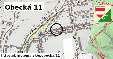 Obecká 11, Brno