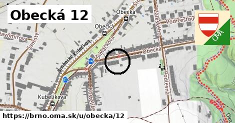 Obecká 12, Brno