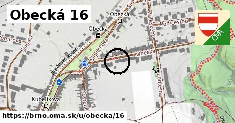 Obecká 16, Brno