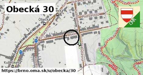 Obecká 30, Brno