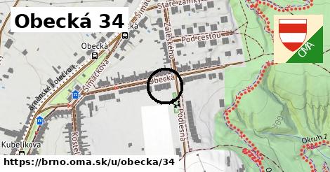 Obecká 34, Brno