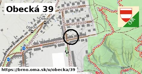 Obecká 39, Brno