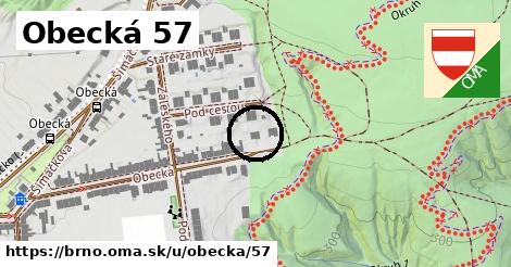 Obecká 57, Brno