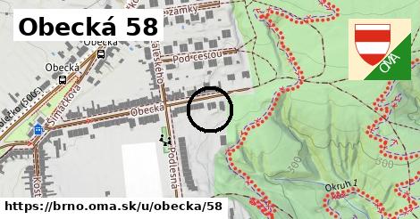 Obecká 58, Brno