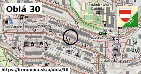 Oblá 30, Brno