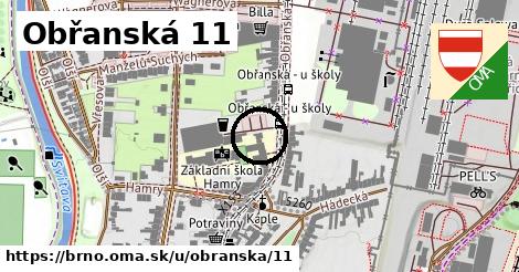 Obřanská 11, Brno