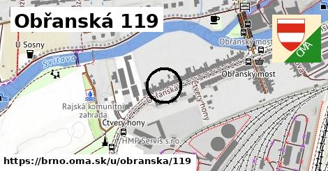 Obřanská 119, Brno