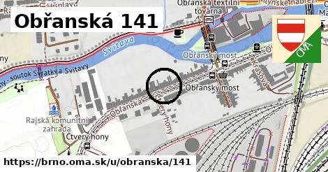 Obřanská 141, Brno