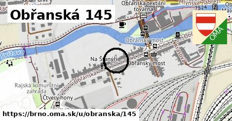 Obřanská 145, Brno