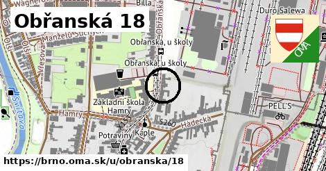 Obřanská 18, Brno