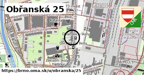 Obřanská 25, Brno