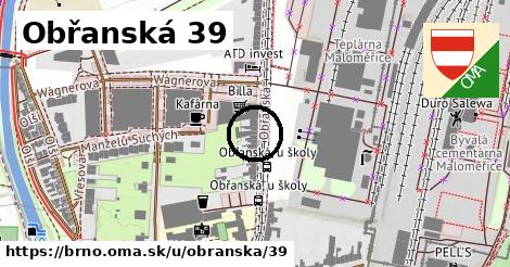 Obřanská 39, Brno