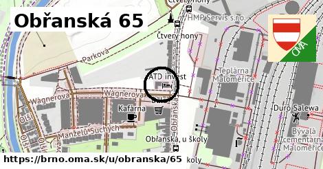 Obřanská 65, Brno