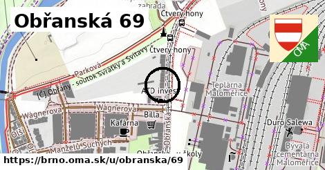 Obřanská 69, Brno