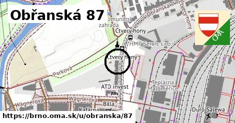 Obřanská 87, Brno