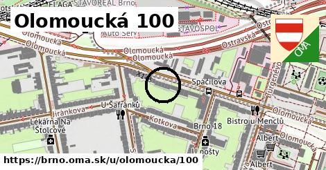 Olomoucká 100, Brno