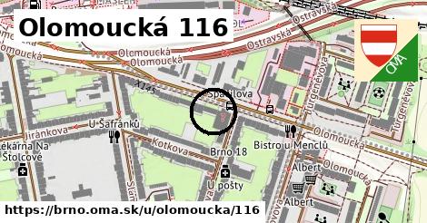 Olomoucká 116, Brno