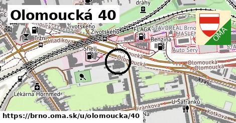 Olomoucká 40, Brno