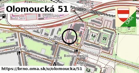 Olomoucká 51, Brno