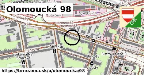 Olomoucká 98, Brno