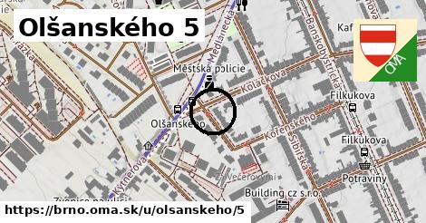 Olšanského 5, Brno