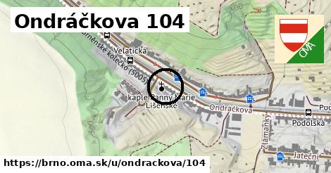 Ondráčkova 104, Brno