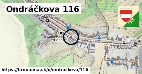 Ondráčkova 116, Brno