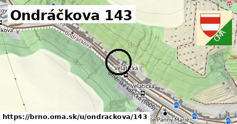 Ondráčkova 143, Brno