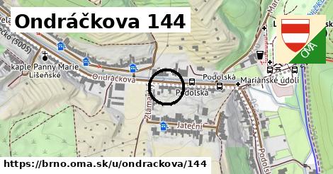 Ondráčkova 144, Brno