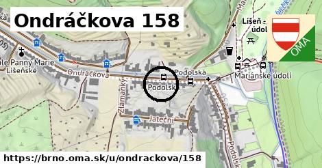 Ondráčkova 158, Brno