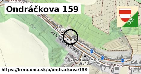 Ondráčkova 159, Brno