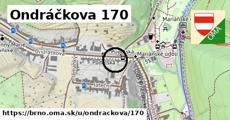 Ondráčkova 170, Brno