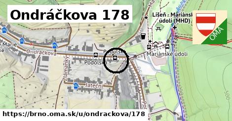 Ondráčkova 178, Brno