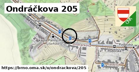 Ondráčkova 205, Brno