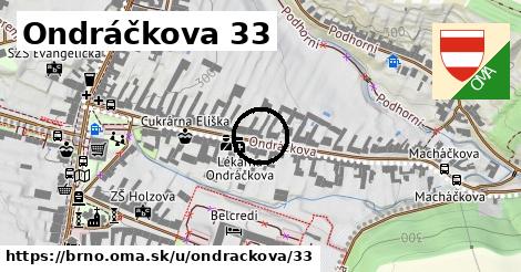 Ondráčkova 33, Brno