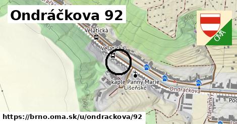 Ondráčkova 92, Brno