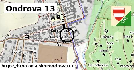 Ondrova 13, Brno