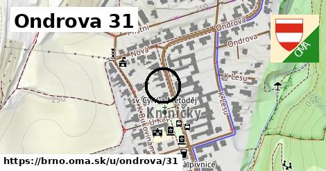 Ondrova 31, Brno