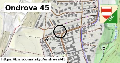 Ondrova 45, Brno