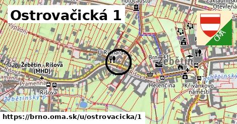 Ostrovačická 1, Brno