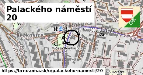 Palackého náměstí 20, Brno