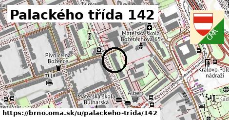 Palackého třída 142, Brno