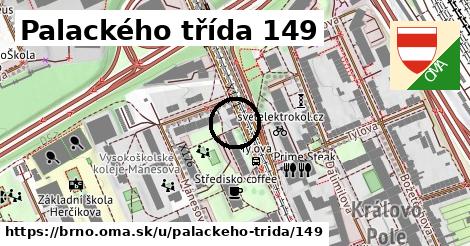 Palackého třída 149, Brno