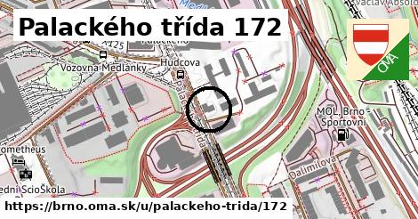 Palackého třída 172, Brno